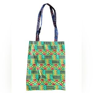 Uganda Geometric pattern Tote Bag